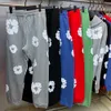 Diseñador de mezclilla Sudaderas con capucha para hombre Sudaderas con capucha Sudadera con capucha Suelta Hip Hop Jogger Chándal Ropa deportiva Alta marca floral Pantalones S-XL