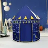 Portable Tent Pool Tipi Tent Infant Children Games Play Tent Princess Prince Room Funny Zone Indoor Outdoor Playhouse Castle Toy 240109