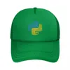 Bonés de bola personalizado python logotipo wordcloud para programadores boné de beisebol homens mulheres ajustável desenvolvedor coder chapéu de caminhoneiro ao ar livre