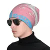 Berretti Fancy Swooped And Swirled Transgender Pride Flag Background Cappello lavorato a maglia Cappelli da sole firmati neri per donna Uomo