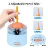 Tenwin tungsten steel Electric pencil sharpener USB Dual power supply pencil sharpener student Stationery kawaii school supply 240109