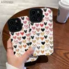 Obudowy telefonu komórkowego Cele Love Heart Pary Case Ochrona kamery dla iPhone'a 11 12 13 14 Pro Max 15 Pro Max X XR XS Max 7 8plus Soft TPU Back Coverl240110