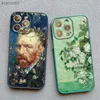 Custodie per cellulari Retro Van Gogh Pittura a olio Custodia per telefono per iPhone 15 Plus 7 8 Plus SE 11 13 12 14 Pro MAX XR XS X Cover antiurto vintage FundaL240110
