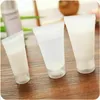 Storage Bottles 50pcs/lot 15ml 20ml 30ml 50ml 100ml Empty Plastic Frosted Cosmetic Tubes Squeeze Lotion Travel Bottle Facial Cream Gel