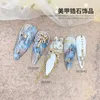 10pcllot Kawaii Love Heart Tulip Star Sain Art Art Cyrron Crystals Manicure Nails Accesorios Dorasy