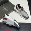 Playoff Leather Sneaker BERLUTI Men's Casual Shoes Berluti Shadow Grey Men's Sports Shoes This Pair of Socks Has a Comfortable Inner Lining HBJP