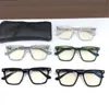 New fashion design retro men optical glasses 8142 square acetate plank frame simple and popular style with leather case clear lens top quality