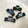 16 Cores Designer de Luxo Estilo Simples Grampos de Cabelo Maçante Triângulo Invertido Moda Plugs Clipe Para Mulheres Presente Grampos de Cabelo Acessórios de Cabelo de Alta Qualidade
