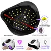 300W Professionele Nageldroger Lamp Voor Manicure Krachtige UV Gel 66 LEDs Automatische Sensing Polish Drogen 240111