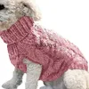 Hondenkleding Puppy Truien voor kleine middelgrote honden Kattenkleding Winter Warm Huisdier Coltrui Chihuahua Vest Zacht Yorkie Jas Teddy etvaiduryd16