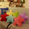 Star Heart Shape Cushions Home Solid Color Throw Pillows Decorative Cushion for Sofa Soft Bedroom Sleeping Pillow 240111