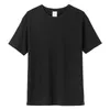 T-shirt da uomo 210g T-shirt estiva a maniche corte con o-collo in cotone Stampa personalizzata Casual Taglie forti T-shirt in bianco Uomo compresso Top traspiranti