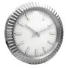 Horloge en forme de montre en métal avec des caractéristiques lumineuses et des horloges de montre d'art à mécanisme silencieux