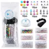 kits 800pcs/lot Mixed Letter Beads Alphabet Beads round Acrylic letter Beads For DIY Jewelry Making handicraft Children gifts