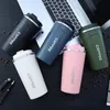 350ml/500ml Stainless Steel Coffee Cup Travel Thermal Mug Leak-Proof Thermos Coffee Mug Vacuum Flask Insulated Cups 240110