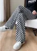 春秋の女性ズボンファッションスリムフィットデザイナーパンツパッチハイウエストカーゴパンツファッションワイドレッグパンツアジアサイズS-4XL