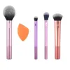 Borstels nieuwe make -upborstels ingesteld voor Cosmetic Foundation Powder Blush Eyeshadow Kabuki Blending Real Techniques Make Up Brush Beauty Tool