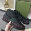 1977 Designer Shoes Platform Sneaker Canvas Sneakers Embroidered Trainers Rubber Trainer High-Top Shoe Fabric Printing Loafer Vintage Loafers Size 35-47
