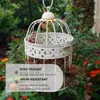 Other Bird Supplies 2 PCS Semicircle Food Container Feeder For Outdoor Birds Eater Garden Feeders To