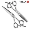 TITAN – ensemble de ciseaux à cheveux professionnels, outils de coupe pour salon de coiffure, ciseaux de coiffeur 60 pouces 240110