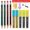 20 mm Mekanik Kalemler Set Otomatik Öğrenci Okul Pens Malzemeleri Ofis Kawaii Sevimli Kırtasiye Çizim Yazma Sanat Eskiz 240111