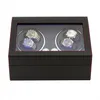 Luxe Automatische Watch Winder Box met Led-licht Elektrische Winders Mechanische Roterende Horloges Opbergvitrine 240110