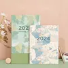 2024 Kalendarz Planner Notebook 365 dni Notatnik Cotygodniowy cel Tracker Kawaii Agenda Diary Harmonogramy Organizatorzy 240111