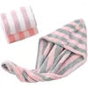 Handdoek Streep Geometrisch Droog haarkap Polyester Katoen Koraalfleece Eenvoudig Sterke wateropname Snel gebruik Voor badkamer El