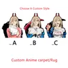 Alfombra/alfombras personalizadas de Anime con motosierra para hombre, tapete eléctrico para puerta, tapete de cocina, decoración de habitación, tapete de oración musulmán antideslizante e impermeable