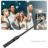 Monopiedi FANGTUOSI 2023 NUOVO monopiede pieghevole wireless Bluetooth Selfie Stick con otturatore Bluetooth treppiede in lega di alluminio per iPhone