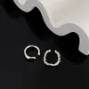 Ryggar örhängen koreanska oregelbundna öronklipp för kvinnor flickor 2 stycke utsökta ingen piercing manschettbrosk smycken