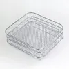 Double Boilers 3-layers Roasting Cooking Rack Stainless Steel Steaming Tray Grid Household Gadgets For Home Kitchen Oven Steamer Cooker