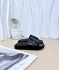 spädbarn pojke sandal toffel svart färg designer barn flickor sommar tofflor äkta läder vamp skicka med låda