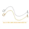 Bracelets de charme 40 pcs bijoux faisant bracelet chaînes en métal lien bricolage avec fermoir pour