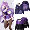 Heren Hoodies Genshin Impact 3D Print Zip Up Dames/Mannen Hoodie Sweatshirt Street chic Hip Hop Keqing Cosplay Rits Capuchon Mannelijke