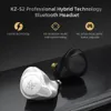 Hörlurar KZ S2 1DD+1BA Hybrid TWS True Wireless Bluetooth V5.0 Earphones Game Earbuds Touch Control Noise Creanning Sport Headset