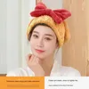 Baotou – bonnet pour cheveux secs, avec nœud de serviette, Super absorbant, séchage rapide, épais, Extra-épais, Bandana sans perte