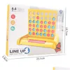 Jeux de société Quatre dans une rangée Jeu 4 Jouets Taille de voyage Ligne Classique Famille Jouet Drop Livraison Cadeaux Puzzles Dhc8Q Dhspj