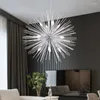 Pendant Lamps Postnordic Gold Silver LED Chandelier Living Room Bedroom Kitchen Aisle Corridor Salon Bar Metal Decoration E14