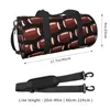 Outdoortassen Rugby Sport Coole sporttas Mode Sport Grote capaciteit Zwempatroon Handtas Kleurrijke fitness voor heren Dames