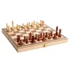 Family Classics Chess with Foldable Board for Kids and Adults Wooden Chess Gift for Christmas Birthday Year240111