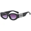 Projektantki okulary przeciwsłoneczne Nowe okrągłe okulary przeciwsłoneczne M Family Family z stylem i personalizacją na Instagramie LXSM