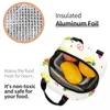 Vaisselle grenouilles et cœurs sac à déjeuner isolé avec compartiments poignée fourre-tout réutilisable Portable pour enfants école de pique-nique