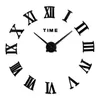 Promoción 2020, nuevo reloj de pared diy, decoración del hogar, espejo romano grande, relojes de cuarzo modernos a la moda, reloj para sala de estar 279U