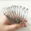 10pcs/lot 3mm Thick Stainless Steel 3D Twist Bangle Bracelet 60mm 65mm Push-Pull Bracelet Cuff Wrist Bangle for Making Jewelry 240110