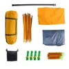 Tents And Shelters Winter Two-Person Mountaineering Tent Outdoor Cam Supplies Portable Trekking Lightweight Waterproof Double-Decker D Otdao