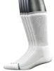 Men's 4 Pairs Bamboo Diabetic Crew Socks with Seamless Toe and Cushion Sole 240110