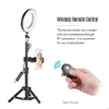 Selfie Lights 6 pollici dimmerabile desktop anello luminoso a LED con supporto per telefono fotocamera anulare per video Youtube Live P O Ography Studio Dro Dhoe9