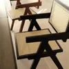 Commercial Furniture Solid wood rattan chair Support customization Purchase please contact