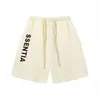 Ny stil herr shorts fasta färg sportbyxor par high street shorts herrar casual shorts womens hip hop street outfit s-xl